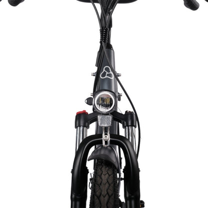 HYGGE AARHUS STEP CITY ELECTRIC BIKE 250W | 80KM RANGE, SHIMANO 8-SPEED, GRAPHITE GREY - Charge & Glide