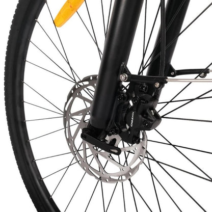 HYGGE AARHUS STEP CITY ELECTRIC BIKE - 250W, 80KM RANGE, SHIMANO 8-SPEED, GRAPHITE GREY - Charge & Glide