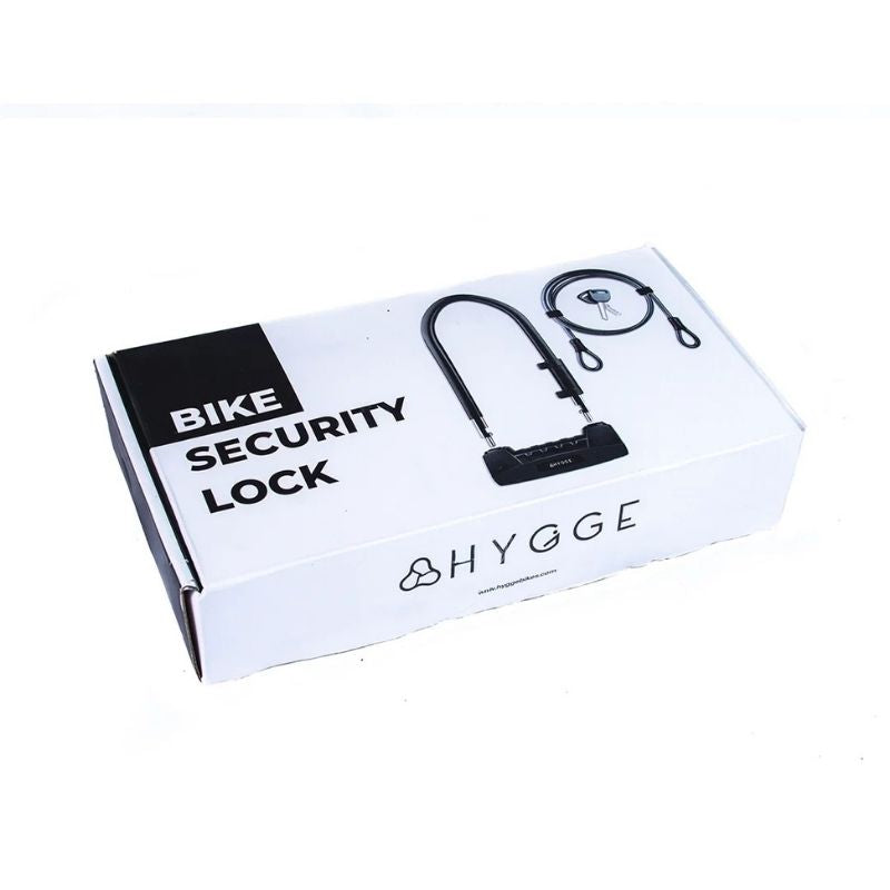 Hygge D-Lock and Cable - Charge & Glide