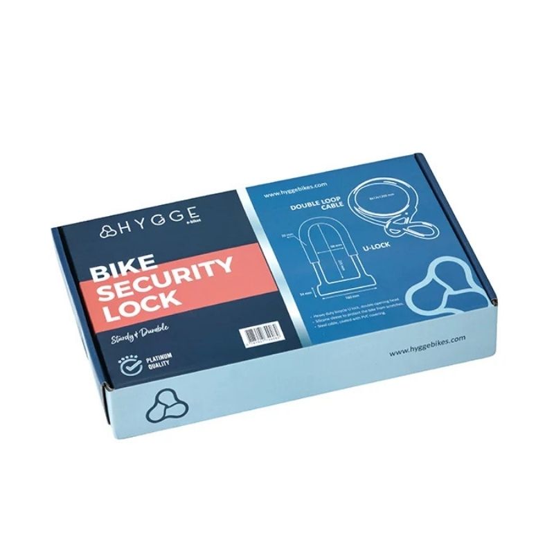 Hygge D-Lock and Cable - Charge & Glide