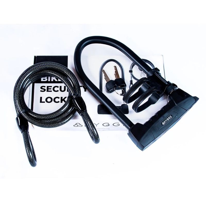 Hygge D-Lock and Cable - Charge & Glide