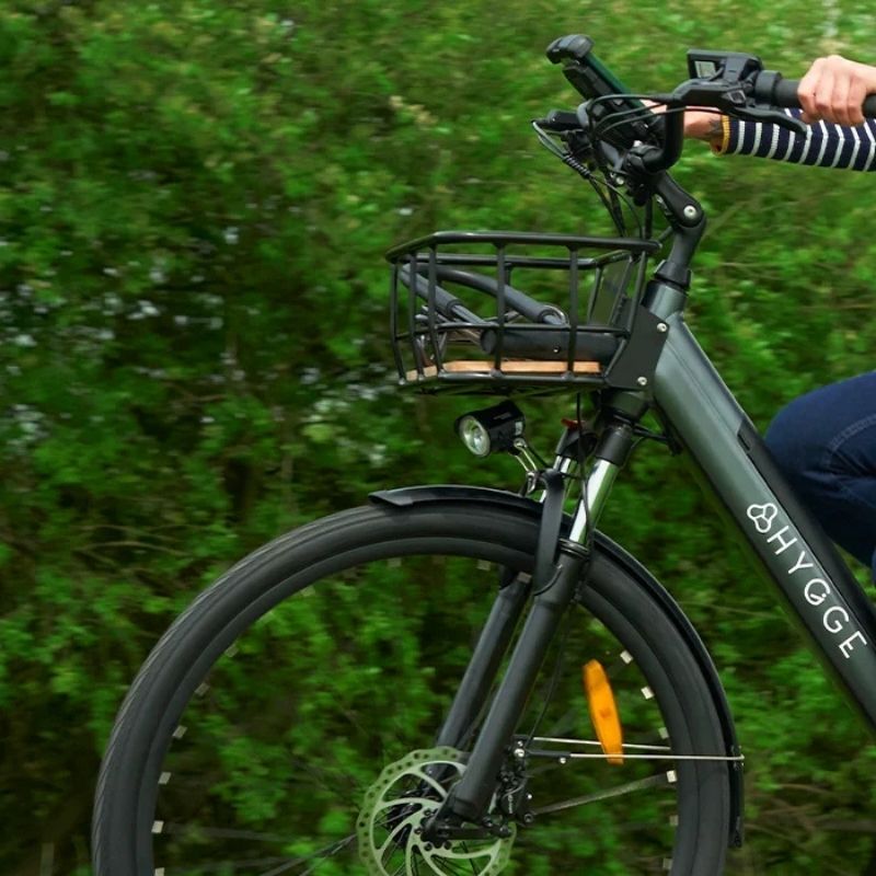 Hygge Front Basket for Vester, Virim, Nivø E-Bikes - Charge & Glide