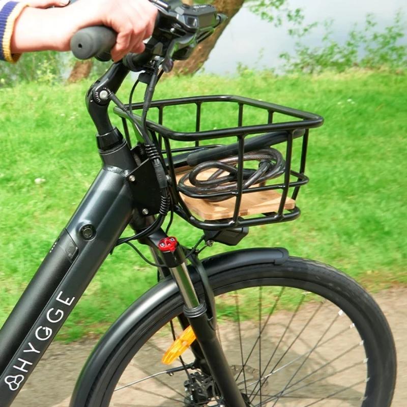 Hygge Front Basket for Vester, Virim, Nivø E-Bikes - Charge & Glide