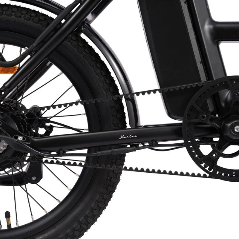 Hygge Herlev Auto Lightweight City Electric Bike 250W Charcoal Black  - Charge & Glide