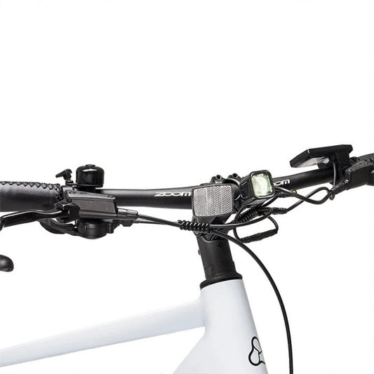 Hygge Lossø Commuter Electric Bike - 250W, Shimano 8-Speed, Ivory White - Charge & Glide