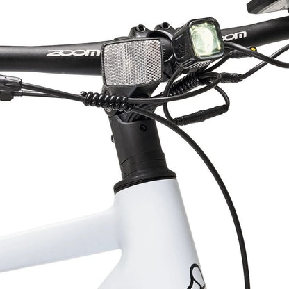 Hygge Lossø Commuter E-Bike 250W, Ivory White - Charge & Glide