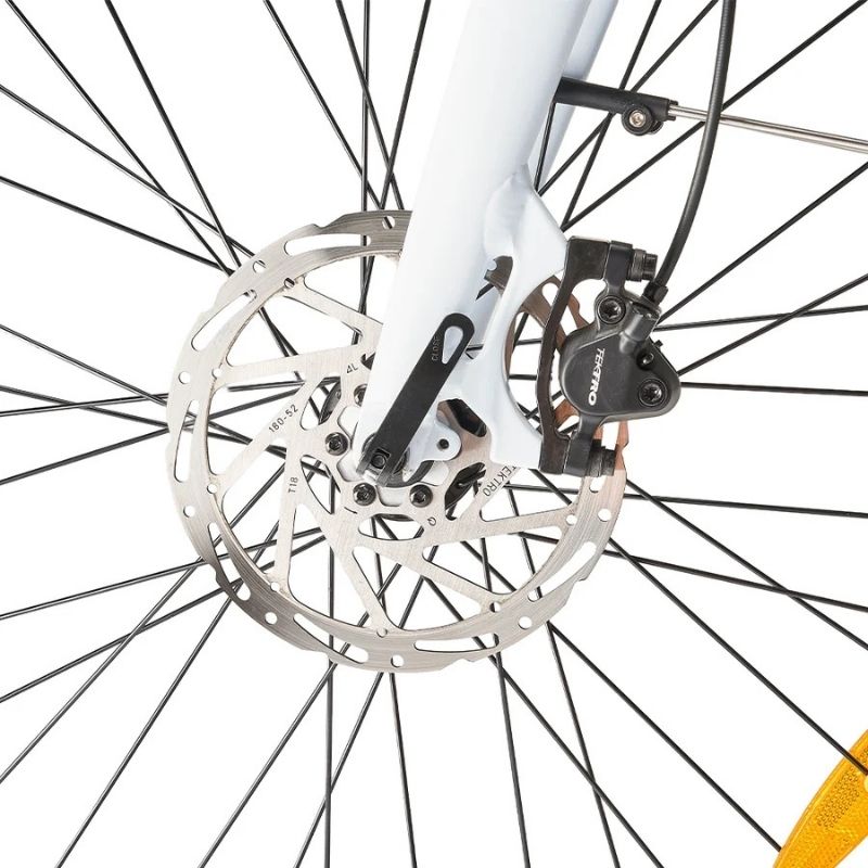 Hygge Lossø Commuter E-Bike 250W, Ivory White - Charge & Glide