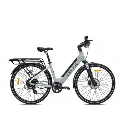Hygge Lossø Step Step-Through Commuter E-Bike 250W, Moss Grey