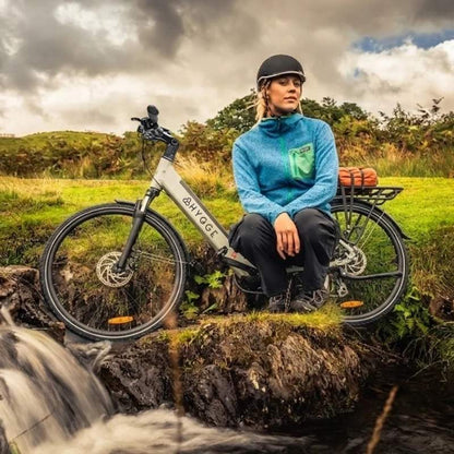 Hygge Lossø Step Step-Through Commuter E-Bike 250W, Moss Grey