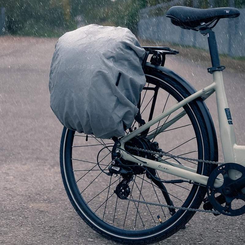 Hygge Pannier Bag - Black - Charge & Glide