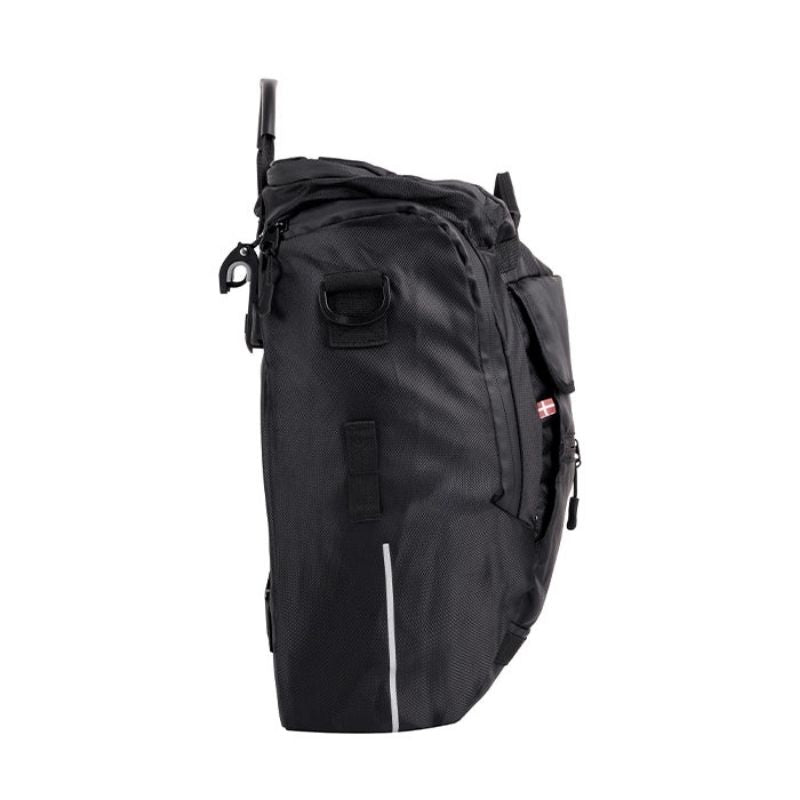 Hygge Pannier Bag - Black - Charge & Glide