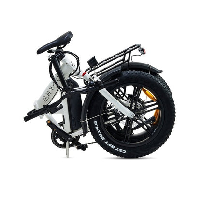 HYGGE VESTER FOLDING FAT-TYRE ELECTRIC BIKE 250W | 80KM RANGE, SHIMANO 7-SPEED - Charge & Glide