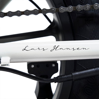 HYGGE VESTER FOLDING FAT-TYRE ELECTRIC BIKE - 250W, 80KM RANGE, SHIMANO 7-SPEED
