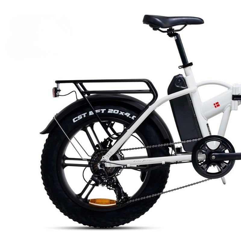 HYGGE VESTER FOLDING FAT-TYRE ELECTRIC BIKE - 250W, 80KM RANGE, SHIMANO 7-SPEED