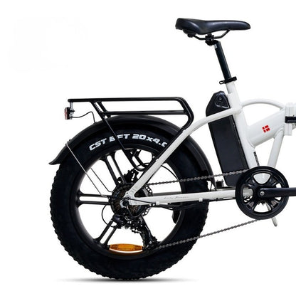 HYGGE VESTER FOLDING FAT-TYRE ELECTRIC BIKE - 250W, 80KM RANGE, SHIMANO 7-SPEED