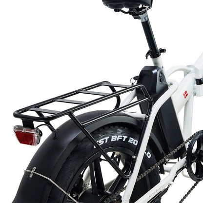 HYGGE VESTER FOLDING FAT-TYRE ELECTRIC BIKE - 250W, 80KM RANGE, SHIMANO 7-SPEED