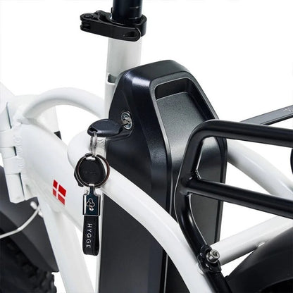 HYGGE VESTER FOLDING FAT-TYRE ELECTRIC BIKE - 250W, 80KM RANGE, SHIMANO 7-SPEED