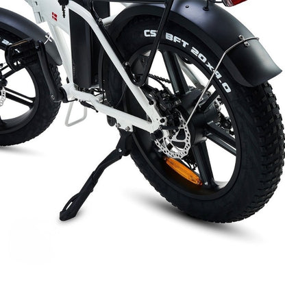HYGGE VESTER FOLDING FAT-TYRE ELECTRIC BIKE - 250W, 80KM RANGE, SHIMANO 7-SPEED