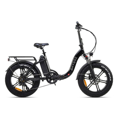 HYGGE VESTER STEP FOLDING FAT-TYRE ELECTRIC BIKE 250W | 80KM RANGE, SHIMANO 7-SPEED - Charge & Glide
