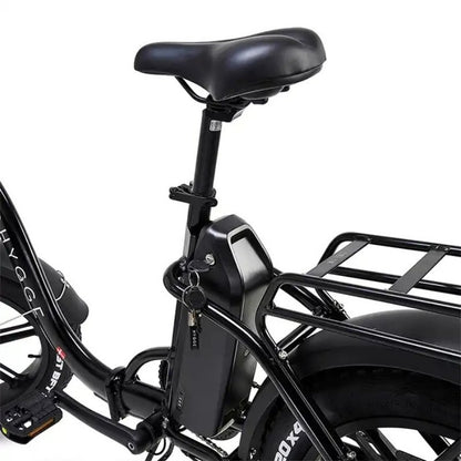 HYGGE VESTER STEP FOLDING FAT-TYRE ELECTRIC BIKE - 250W, 80KM RANGE, SHIMANO 7-SPEED