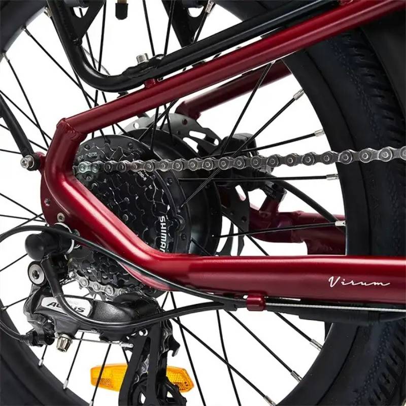 HYGGE VIRUM FOLDING ELECTRIC BIKE - 250W, ULTRA-LIGHT 18KG, 60KM RANGE, SHIMANO 8 SPEED - Charge & Glide