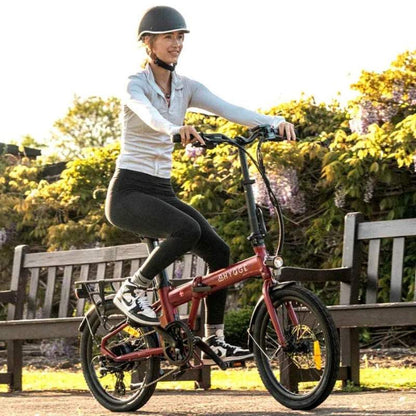 HYGGE VIRUM FOLDING ELECTRIC BIKE - 250W, ULTRA-LIGHT 18KG, 60KM RANGE, SHIMANO 8 SPEED - Charge & Glide