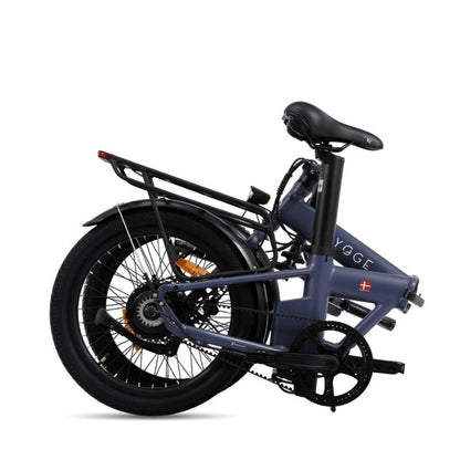 Hygge Virum Auto Folding Electric Bike 250W, Nocturne Blue  - Charge & Glide