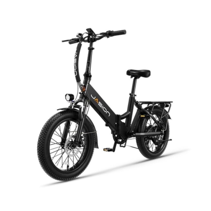 JASION EB7 ST ALL-TERRAIN FOLDING STEP-THROUGH ELECTRIC BIKE 500W - Charge & Glide