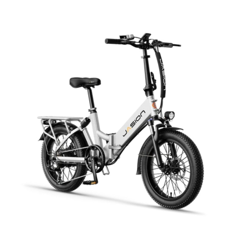 JASION EB7 ST ALL-TERRAIN FOLDING STEP-THROUGH ELECTRIC BIKE 500W - Charge & Glide