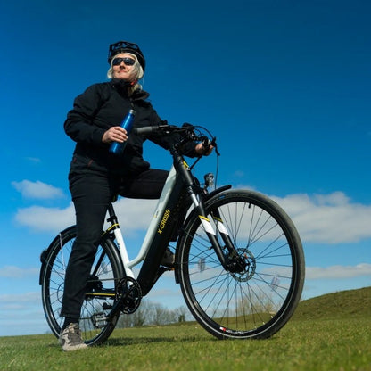 MARK2 X-CROSS 450 LIGHTWEIGHT STEP THROUGH HYBRID ELECTRIC BIKE 250W - Charge & Glide