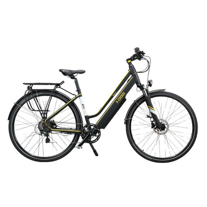 MARK2 X-CROSS 450 LIGHTWEIGHT STEP THROUGH HYBRID ELECTRIC BIKE 250W - Charge & Glide