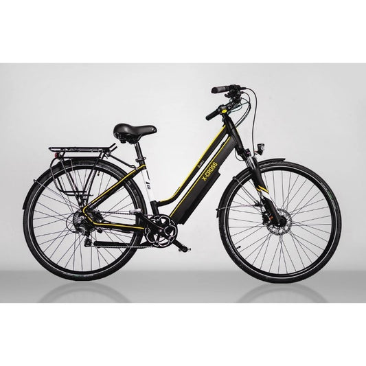 MARK2 X-CROSS 450+ LIGHTWEIGHT STEP THROUGH HYBRID ELECTRIC BIKE 250W - Charge & Glide