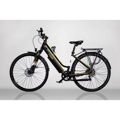 MARK2 X-CROSS 450S LIGHTWEIGHT STEPTHROUGH HYBRID OFF-ROAD ELECTRIC BIKE 250W - Charge & Glide