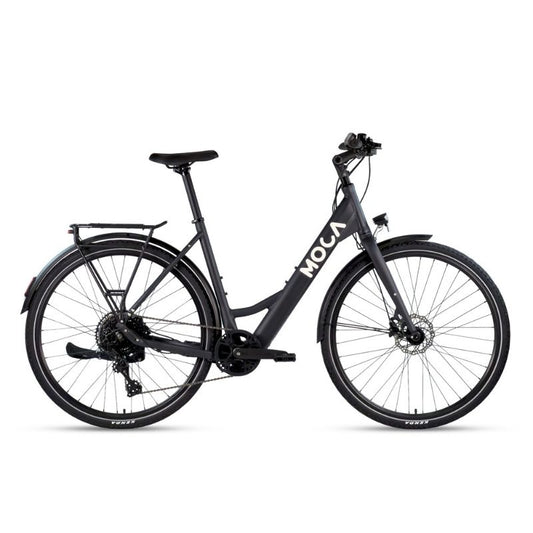 Moca Urban Lite Step-Through Commuter Electric Bike 250W - Charge & Glide