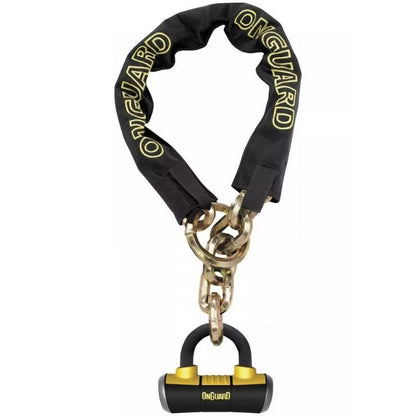 Onguard Mastiff Chain and U-Lock Bike Lock - Charge & Glide