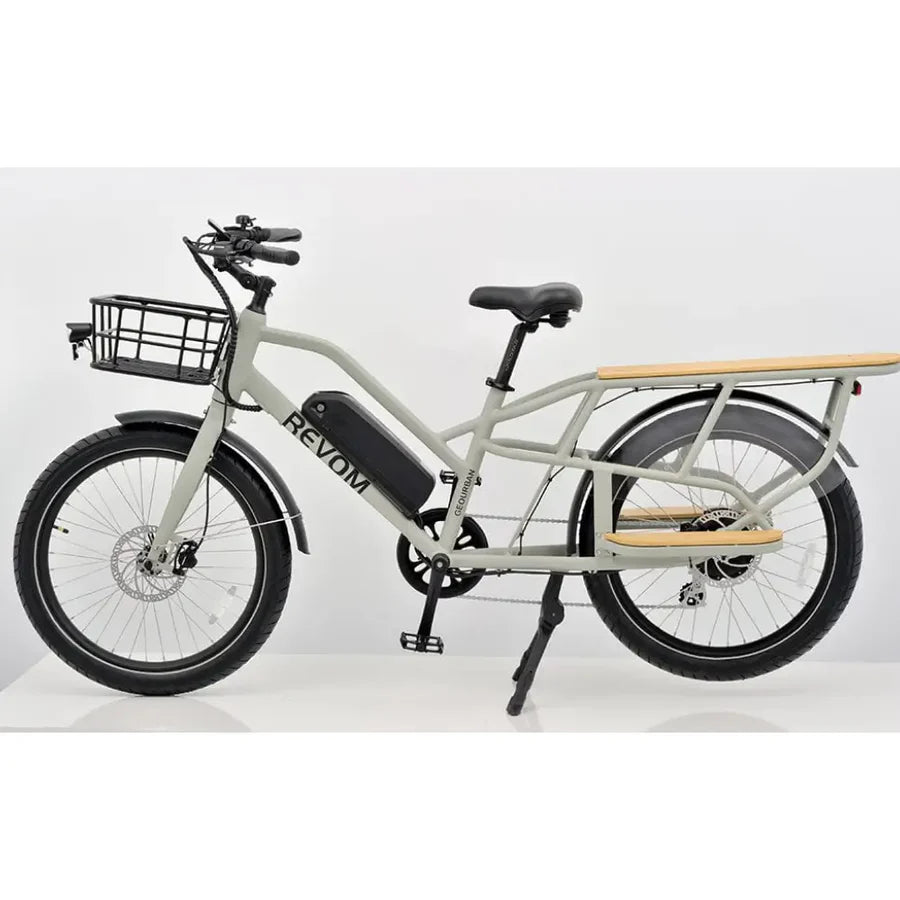 Revom eCargo Electric Transport Bike 250W - Charge & Glide
