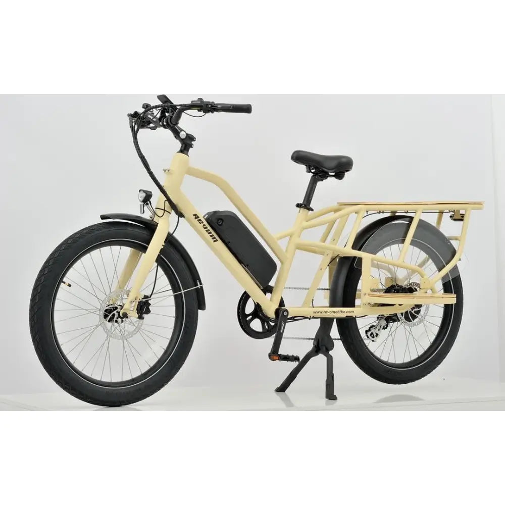 Revom eCargo Electric Transport Bike 250W - Charge & Glide