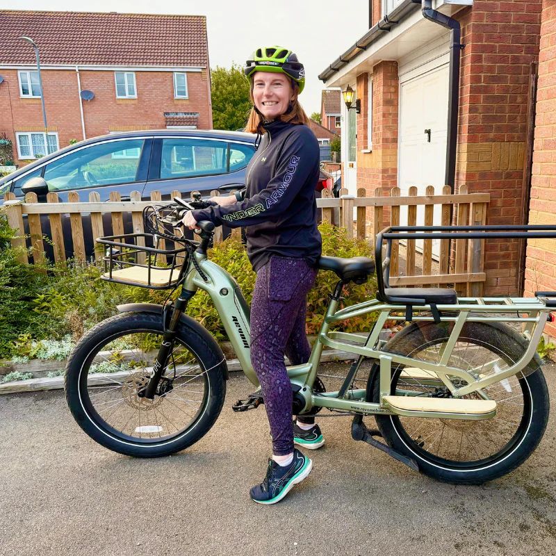 Revom Multi C2 Electric Transport Cargo Bike 250W - Charge & Glide