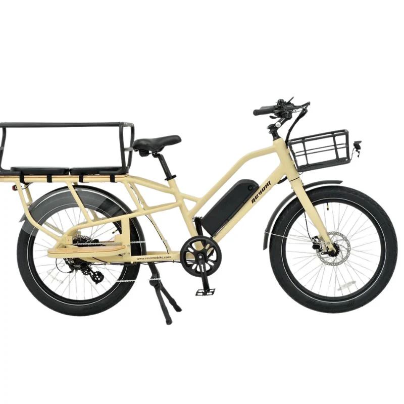 Revom eCargo Electric Transport Bike Charge & Glide
