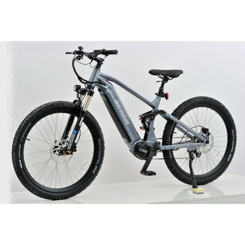 Revom M1 Full-Suspension Electric Mountain Bike 250W - Charge & Glide