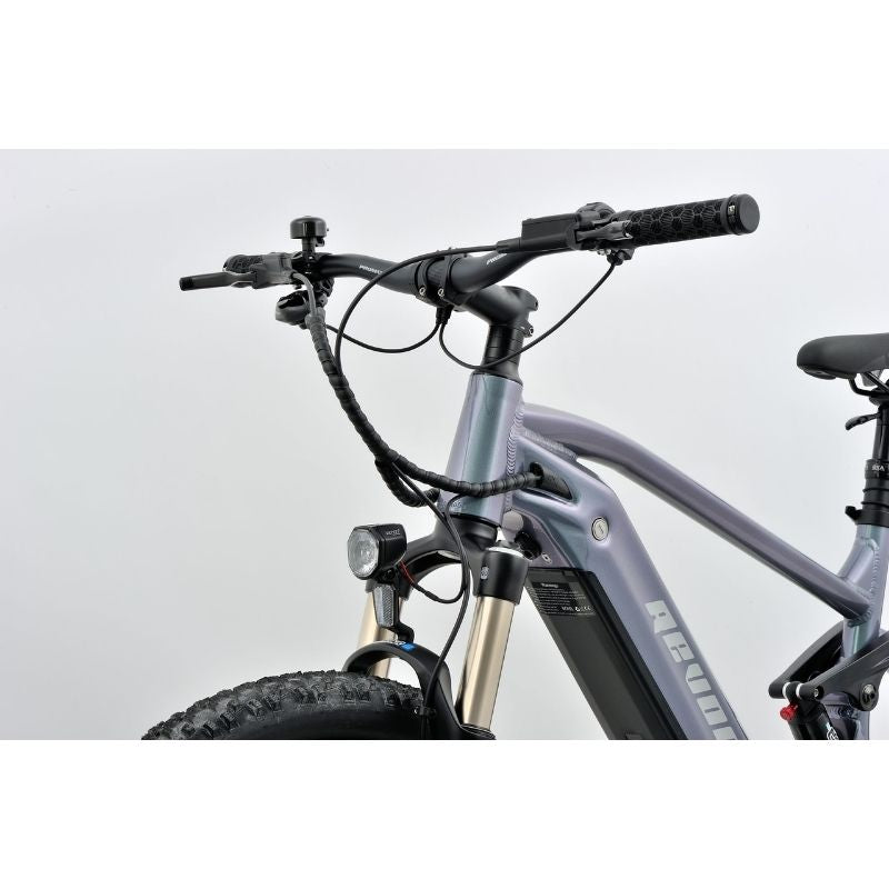 Revom M1 Full-Suspension Electric Mountain Bike 250W - Charge & Glide