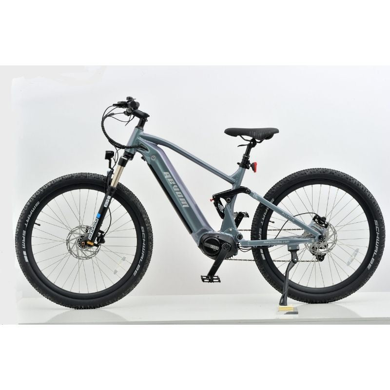Revom M1 Full-Suspension Electric Mountain Bike 250W - Charge & Glide