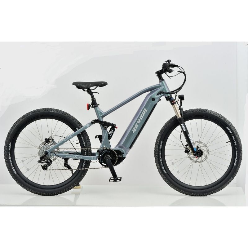 Revom M1 Full-Suspension Electric Mountain Bike 250W - Charge & Glide