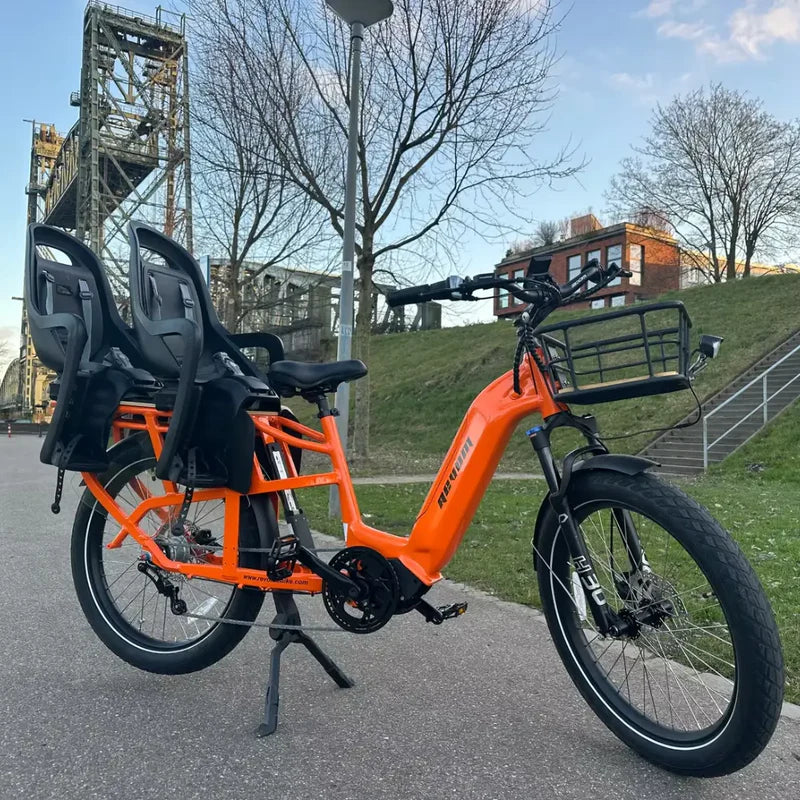 Revom Multi C2 Electric Transport Cargo Bike 250W - Charge & Glide