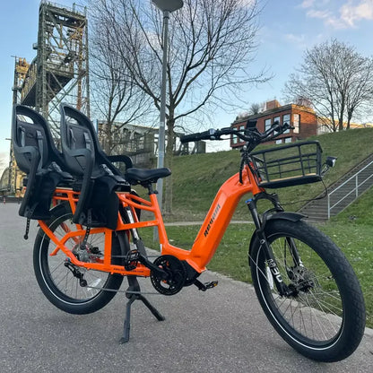 Revom Multi C2 Electric Transport Cargo Bike 250W - Charge & Glide