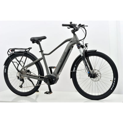 Revom S1 ATB All-Terrain Mid-Drive Electric Bike 250w - Dark Grey - Charge & Glide