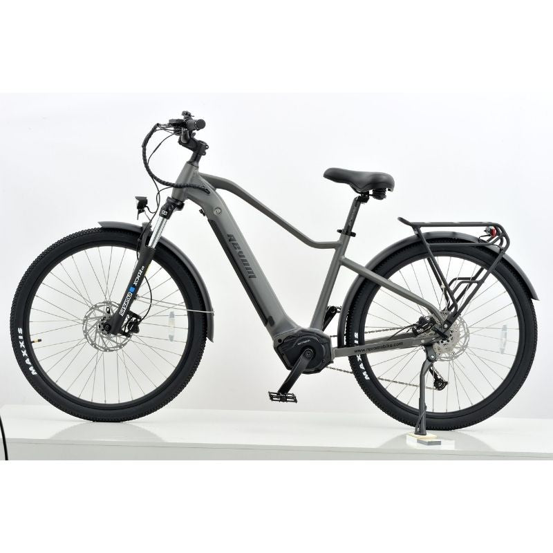 Revom S1 ATB All-Terrain Mid-Drive Electric Bike 250w - Dark Grey - Charge & Glide