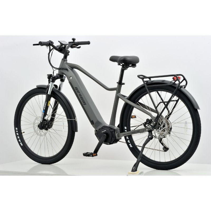 Revom S1 ATB All-Terrain Mid-Drive Electric Bike 250w - Dark Grey - Charge & Glide