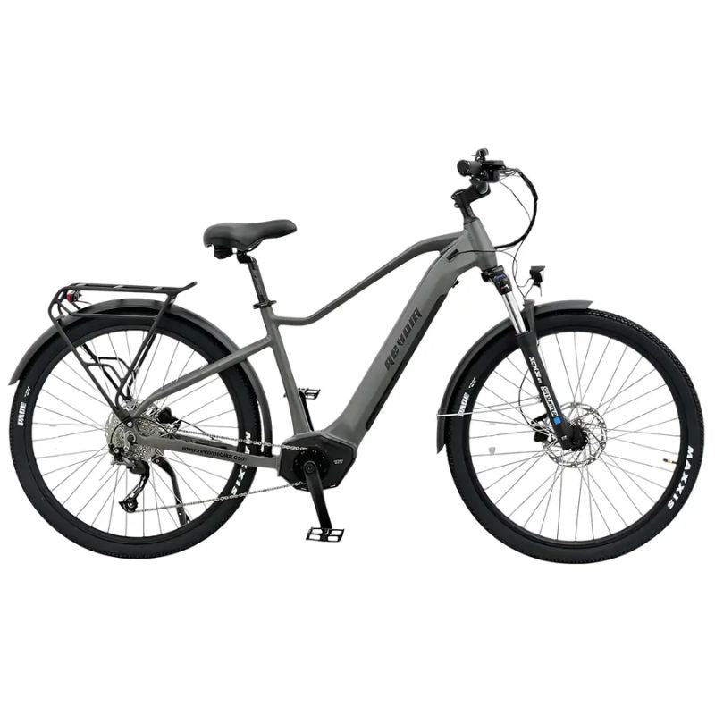 Revom S1 ATB Mid-Drive Electric Bike 250w - Dark Grey - Charge & Glide