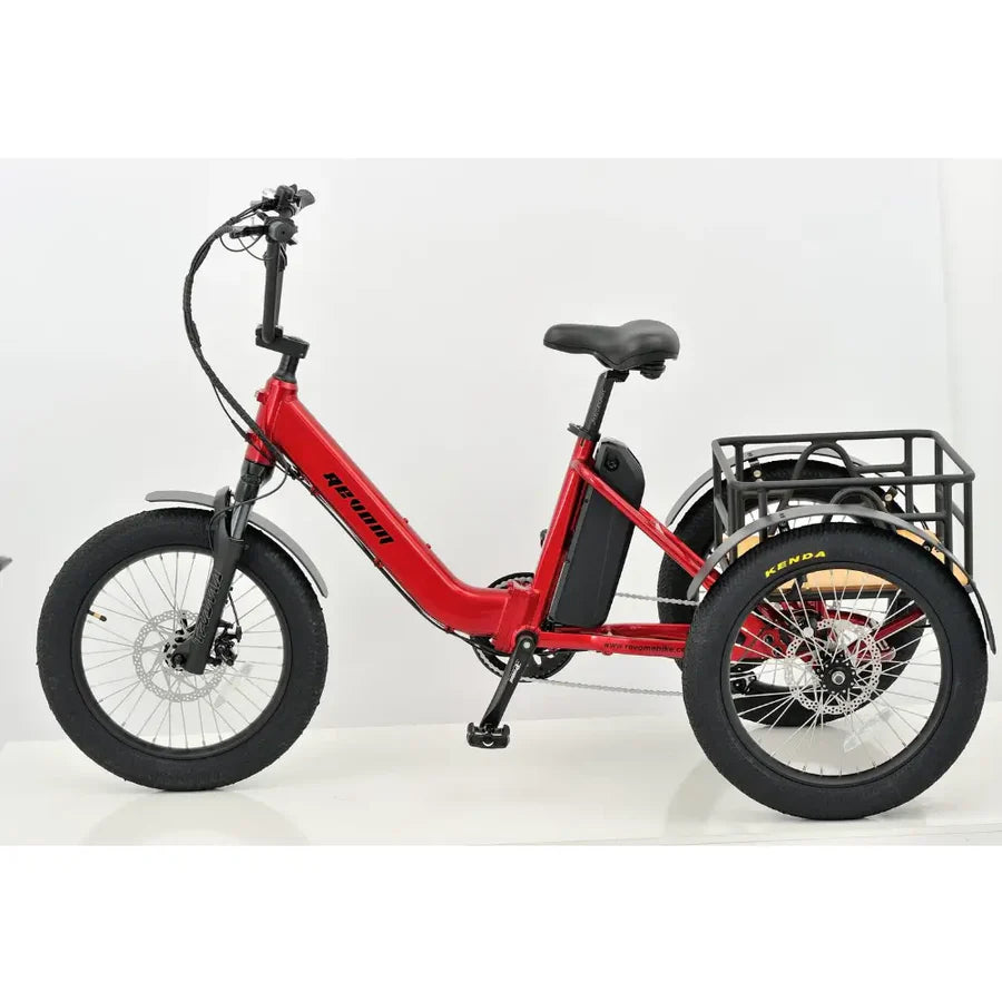 Revom T1 Urban Cargo Electric Trike 250W - Charge & Glide